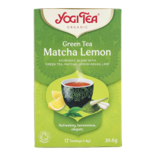 YOGI BIO ZÖLD TEA MATCHA-CITROM /485504/ gyógytea