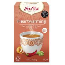 Yogi tea Bio Szívmelengető tea, 17db filter tea