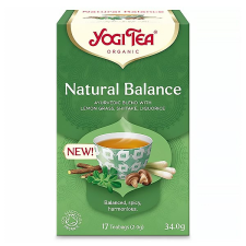 Yogi tea Bio tea yogi tea természetes egyensúly shiitake gombával 17 filter/doboz 483104 gyógytea