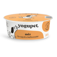 Yogupet Laktózmentes Joghurt Kutyáknak - Spanyol Mézzel 110g jutalomfalat kutyáknak