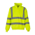 Yoko Uniszex hosszú ujjú polár munkaruha Yoko Fluo 1/4 Zip Sweat Shirt L, Fluo Sárga
