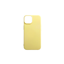 YOOUP ALPHA IPHONE 15 6.1 GUMIS TPU TOK SÁRGA tok és táska