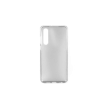 YOOUP Fényes szélű matt szilikontok Huawei P30 fekete tok és táska