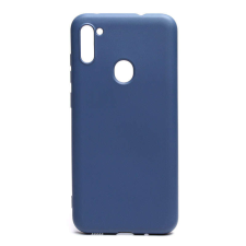 YOOUP Gumis TPU műanyagtok Samsung Galaxy A11 A115F TJ sötétkék tok és táska