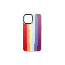 YOOUP IPHONE 11 PRO MAX 6.5 MINTÁS TOK RAINBOW FEHÉR tok és táska