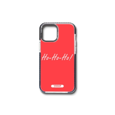 YOOUP IPHONE 12 / 12 PRO 6.1 MINTÁS TOK HOHOHO (KARÁCSONYI) FEKETE tok és táska