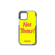 YOOUP IPHONE 12 MINI 5.4 MINTÁS TOK NOT TODAY FEKETE tok és táska