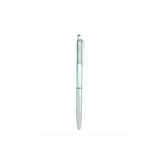 YOOUP Kapacitív toll 2in1 vékony köves ezüst toll