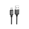 YOOUP L07A MICRO USB KÁBEL 2.4A 2 MÉTER FEKETE