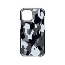YOOUP Military mintás telefontok iPhone 15 YooUp szürke-fekete tok és táska