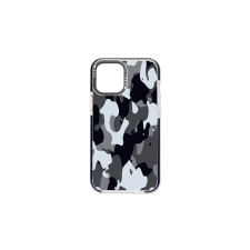 YOOUP Mintás telefontok Military iPhone 13 szürke-fekete tok és táska