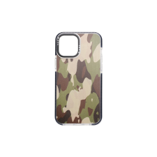 YOOUP Mintás TPU telefontok Military iPhone 12 Mini YooUp fekete tok és táska