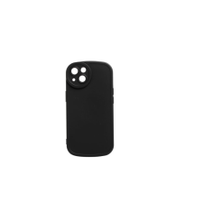 YOOUP Rounded Matte iPhone 14 6.1 TPU Tok Fekete tok és táska