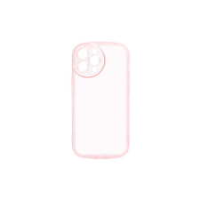 YOOUP Rounded Transparency iPhone 12 Pro 6.1 TPU Tok Pink tok és táska