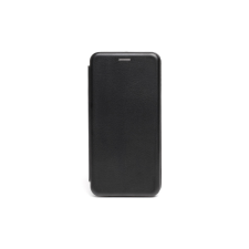 YOOUP Smart Diva fliptok Oppo A17 oldalra nyíló mágneses telefontok ívelt sarkokkal fekete tok és táska