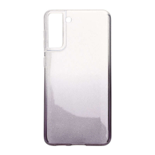 YOOUP Színátmenetes csillogós TPU telefontok Samsung Galaxy S21 Plus fekete tok és táska