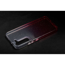 YOOUP Színátmenetes csillogós TPU telefontok Samsung Galaxy S22 Plus S906 Pink tok és táska