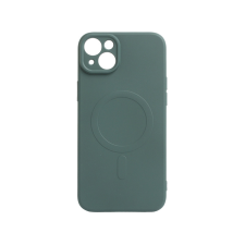 YOOUP TPU magsafe telefontok iPhone 15 6.1 colos YooUp Magnetic Pastell sötétzöld tok és táska
