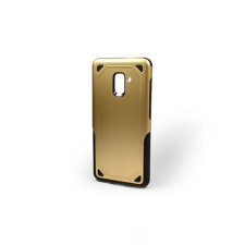 YOOUP TPU telefontok hybrid armor Samsung Galaxy A8 Plus (2018) A730 arany tok és táska