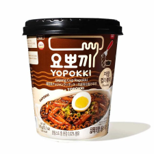  Yopokki Jjajang csípős Rapokki pohárban 145g alapvető élelmiszer