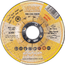 York 115x3x22.23mm A30S DPC vágókorong barkácsgép tartozék