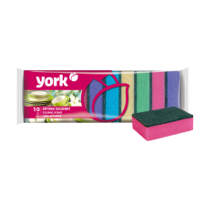 York Dörzsölő szivacs szett 10 db - YORK takarító és háztartási eszköz