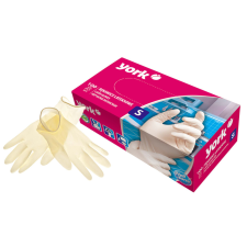 York Latex kesztyű S 100db - YORK - CLEAN HOUSE takarító és háztartási eszköz