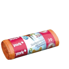 York szemeteszsákok 35 l, 20 darab tisztító- és takarítószer, higiénia