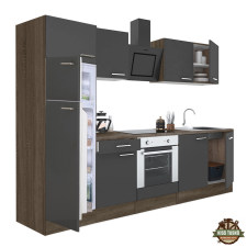  Yorki 270 konyhabútor alsó sütős, felülfagyasztós hűtős kivitelben bútor