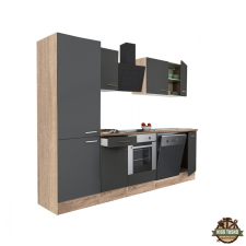  Yorki 280 konyhabútor alsó sütős, polcos kivitelben bútor