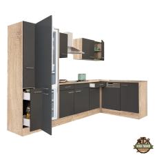  Yorki 310 sarok konyhabútor alulfagyasztós hűtős kivitelben bútor