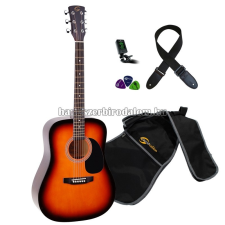  YOSEMITE-BUN-SB - Akusztikusgitár szett gitár és basszusgitár