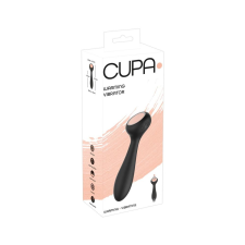 YOU2TOYS CUPA - akkus, melegítős 2in1 vibrátor (fekete) vibrátorok