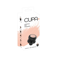 YOU2TOYS CUPA Mini - akkus, melegítős masszírozó vibrátor (fekete) vibrátorok