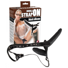 YOU2TOYS Double Strap-on black felcsatolható eszközök