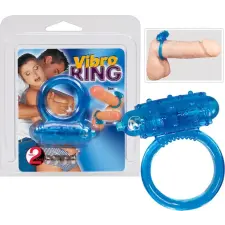 YOU2TOYS Tiszta szilikon péniszgyűrű - királykék péniszgyűrű