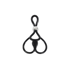 YOU2TOYS - Tripla, állítható pénisz- és heregyűrű péniszgyűrű