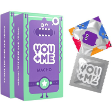You+Me YOU ME Macho bordázott óvszer, 2×12 db óvszer