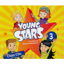 YOUNG STARS 3 CLASS CDS nyelvkönyv, szótár