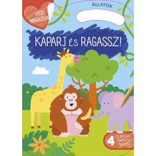 Yoyo Books Hungary Kaparj és ragassz! - Állatok gyermek- és ifjúsági könyv