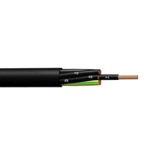  YSLY-Jz 7x1mm2 Vezérlőkábel 0,6/1kV fekete villanyszerelés