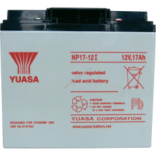 Yuasa Ólom akku 12V 17Ah (YUASA) típus NP17-12I VDS-minősítéssel M5 (helyettesíti: 12V 18Ah) elektromos tápegység