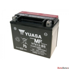 Yuasa YTX12-BS DRY MF száraz gondozásmentes akkumulátor