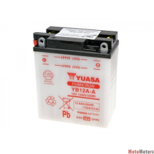 Yuasa YuMicron YB12A-A akkumulátor - savcsomag nélkül autó akkumulátor