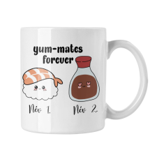 Yum-mates forever - Névre Szóló - Bögre bögrék, csészék