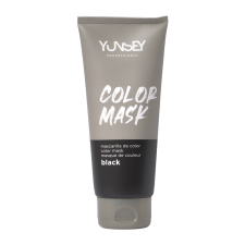 Yunsey Color Mask, Black színező pakolás, 200 ml hajfesték, színező