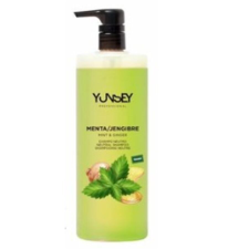 Yunsey neutral sampon, menta és gyömbér illattal 1000ml sampon
