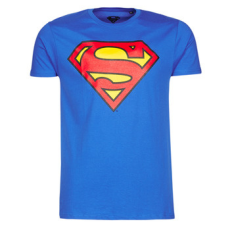 Yurban Rövid ujjú pólók SUPERMAN LOGO CLASSIC Kék EU XL