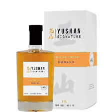  Yushan Whisky Signature Bourbon Cask Single Malt Taiwanese 0,7l DD. whisky
