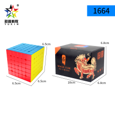  Yuxin black Kylin 6x6 kocka kreatív és készségfejlesztő